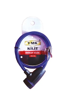 Ymk Eko Çelik Halatlı, İzoleli Bisiklet Kilidi - 8mm, 65 Cm Diğer Ymk Eko Çelik Halatlı, İzoleli Bisiklet Kilidi - 8mm, 65 Cm Diğer