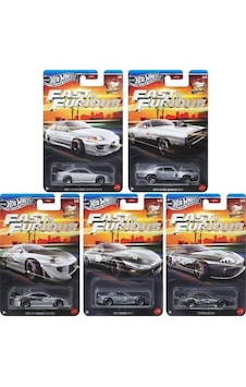 Hot Wheels Silver Series Fast & Furious 5'li Set Supra Rx-7 Eclipse Civic Charger Gri Hot Wheels Silver Series Fast & Furious 5'li Set Supra Rx-7 Eclipse Civic Charger Gri