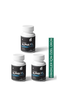 Alpha Rx Erkeklere Özel Destekleyici 30 Lu X 3 Adet Alpha Rx Erkeklere Özel Destekleyici 30 Lu X 3 Adet