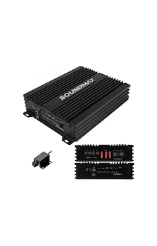 Soundmax Sx-n1000.1d Oto Anfi Mono 1000 Watt 1 Kanal Bass Kontrol Soundmax Sx-n1000.1d Oto Anfi Mono 1000 Watt 1 Kanal Bass Kontrol