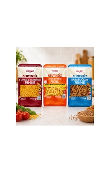 Yayla Glutensiz Vegan Diyet Makarna 3x400 Gr 3 Lü Karma Paket Yayla Glutensiz Vegan Diyet Makarna 3x400 Gr 3 Lü Karma Paket