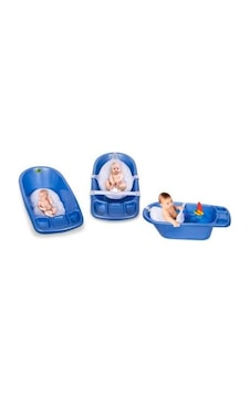 Sevi Bebe Çok Fonksiyonlu Bebek Filesi & Minderi - Mavi