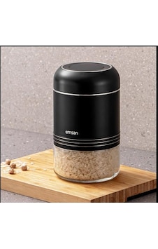 Emsan Moko Saklama Kavanozu Siyah 900 ML Emsan Moko Saklama Kavanozu Siyah 900 ML