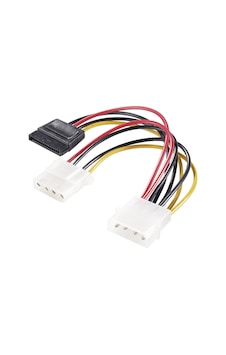 5099 Molex 4-Pin İde To Sata Power Güç Y Splitter Kablosu 5099 Molex 4-Pin İde To Sata Power Güç Y Splitter Kablosu