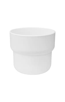 IKEA FÖRENLIG BEYAZ İÇ/DIŞ KULLANIM SAKSI 9 CM PLASTİK