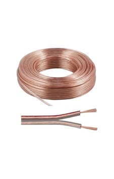 Sevtel 2 X 1 Mm Çiftli Hoparlör Kablosu Şeffaf 1 Mt Sevtel 2 X 1 Mm Çiftli Hoparlör Kablosu Şeffaf 1 Mt