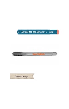 Hss Makina Kılavuzu M 8 Din 371-C Form-C Hss-M2Al Hss Makina Kılavuzu M 8 Din 371-C Form-C Hss-M2Al