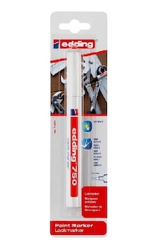 Edding Paint Marker 2-4 Mm Yuvarlak Uç Beyaz Ed75049 Edding Paint Marker 2-4 Mm Yuvarlak Uç Beyaz Ed75049