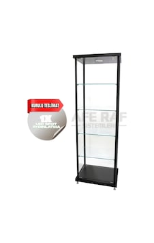 Kurulu Teslimat, 40x60x175,camlı Dolap, Camlı Vitrin Kurulu Teslimat, 40x60x175,camlı Dolap, Camlı Vitrin
