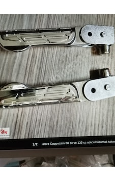 Küba Brillant 125 Yolcu Basamak Seti Küba Brillant 125 Yolcu Basamak Seti