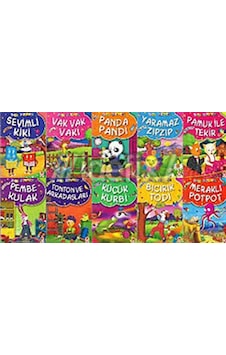 Timaş Çocuk Yayınları Mini Masallar Set 1 10 Kitap Timaş Çocuk Yayınları Mini Masallar Set 1 10 Kitap