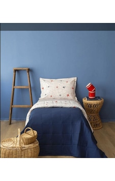 Apricitas Home Plane Tek Kişilik Yatak Örtülü Set Ap83t00010034 Lacivert Apricitas Home Plane Tek Kişilik Yatak Örtülü Set Ap83t00010034 Lacivert