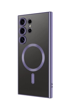 Galaxy Uyumlu S24 Ultra Kılıf Kamera Korumalı M-safe Wireless Şarj Özellikli Zore Demre Kapak Galaxy Uyumlu S24 Ultra Kılıf Kamera Korumalı M-safe Wireless Şarj Özellikli Zore Demre Kapak