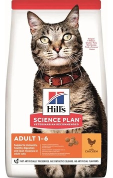 Hill's Scıence Plan Yetişkin Tavuklu Kedi Maması 1,5 Kg Hill's Scıence Plan Yetişkin Tavuklu Kedi Maması 1,5 Kg