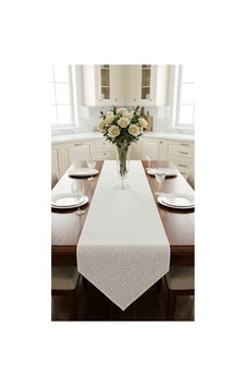 %100 Pamuk Özel Desenli Üçgen Runner 40x110 Beyaz - 900631620 Beyaz %100 Pamuk Özel Desenli Üçgen Runner 40x110 Beyaz - 900631620 Beyaz