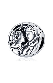 Fubena Star Wars Han Solo & Leia Kiss Charm