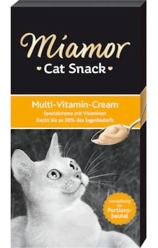 Miamor Cream Multi-Vitamin Kedi Ödülü 3'lü 6 x 15 G Miamor Cream Multi-Vitamin Kedi Ödülü 3'lü 6 x 15 G