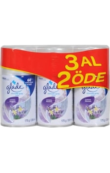 Glade Otomatik Sprey Oda Kokusu Yedek Lavanta Ferahlığı 3 x 269 ML Glade Otomatik Sprey Oda Kokusu Yedek Lavanta Ferahlığı 3 x 269 ML