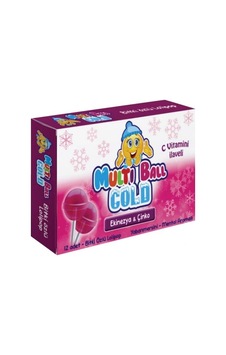 Multi Ball Cold Ekinezya & Çinko Lolipop 12 Adet Multi Ball Cold Ekinezya & Çinko Lolipop 12 Adet
