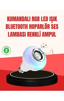 Buğz Akıllı Led Ampul E27 Uyumlu Ve Müzik Çalarlı Tasarım - 4995 Diğer Buğz Akıllı Led Ampul E27 Uyumlu Ve Müzik Çalarlı Tasarım - 4995 Diğer