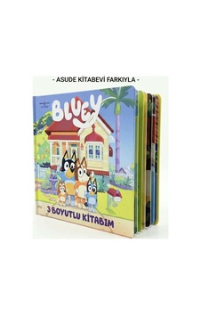 Bluey 3 Boyutlu Kitabım Sert Kapak Bluey 3 Boyutlu Kitabım Sert Kapak