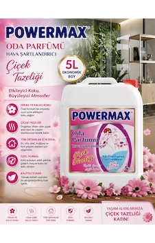 Powermax Çiçek Tazeliği Aromatik Ortam Şartlandırıcı 5 L Oda Kokusu Çiçek Bahçesi