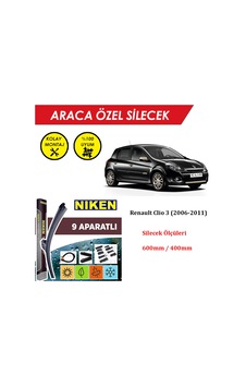 Renault Clio 3 Ön Silecek Takımı 2006-2011 Renault Clio 3 Ön Silecek Takımı 2006-2011