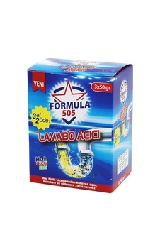 Formula 505 Granül Ve Toz 3x50gr Lavabo Açar - 24'li Paket Diğer