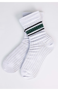 Tudors Unisex Çizgili Kolej Tenis Çorabı-27159 - Standart Siyah Tudors Unisex Çizgili Kolej Tenis Çorabı-27159 - Standart Siyah