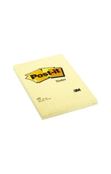 3M Post-It 659 Not Sarı 100 Yaprak 102x152Mm