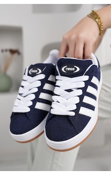 Homiro Unisex Klasik Bağcıklı Ortopedik Spor Sneaker Ayakkabı-lacivert Homiro Unisex Klasik Bağcıklı Ortopedik Spor Sneaker Ayakkabı-lacivert
