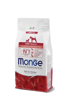 Monge Mini Starter Tavuklu Yavru Köpek Maması 1,5 Kg Monge Mini Starter Tavuklu Yavru Köpek Maması 1,5 Kg