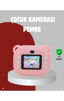 Hepsi Anında Baskı Özellikli Çocuk Kamerası 24mp Hd Çift Lens 32gb Hafıza Ve Oyun Modu Najmaddin Standart Hepsi Anında Baskı Özellikli Çocuk Kamerası 24mp Hd Çift Lens 32gb Hafıza Ve Oyun Modu Najmaddin Standart