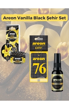 Areon Vanilla Black Şehir Set-76 Areon Vanilla Black Şehir Set-76