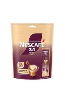 Nescafe 3ü1 Arada Gold Yoğun Çoklu Paket 10 X 17.6 G 5'li Avantaj Paketi Mıchu Çözünebilir Nescafe 3ü1 Arada Gold Yoğun Çoklu Paket 10 X 17.6 G 5'li Avantaj Paketi Mıchu Çözünebilir