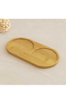 Bambu 2 Bölmeli Oval Yağdanlık Altlığı 12x24x0.8 Cm Bambu 2 Bölmeli Oval Yağdanlık Altlığı 12x24x0.8 Cm