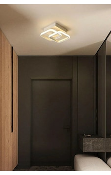 Selinay Modern Tasarım Beyaz Renk Salon Mutfak Hol Beyaz Ledli 2 Li Led Avize Beyaz Selinay Modern Tasarım Beyaz Renk Salon Mutfak Hol Beyaz Ledli 2 Li Led Avize Beyaz