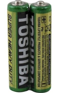 Toshiba Super Heavy Duty AAA İnce Kalem Pil 2'li Toshiba Super Heavy Duty AAA İnce Kalem Pil 2'li