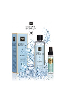 Blue İce Kolonya İkili Set 400 Ml Dökmeli + 60 Ml Sprey Cep Boy %80 Alkollü Blue İce Kolonya İkili Set 400 Ml Dökmeli + 60 Ml Sprey Cep Boy %80 Alkollü