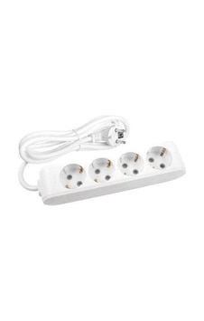 Viko 4'lü Priz 3x1,5 mm Uzatma Beyaz 7 MT Viko 4'lü Priz 3x1,5 mm Uzatma Beyaz 7 MT