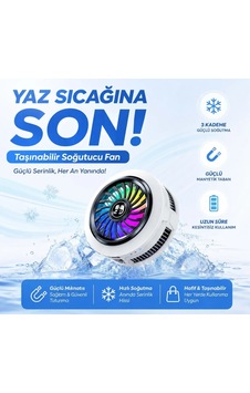 Novalink Fs27a Telefon Buz Soğutucu Fan