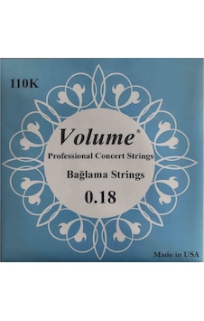 Volume 110K 0.18 Kısa Sap Bağlama Teli - Saz Teli