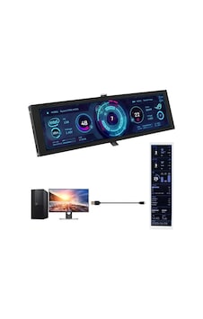 Turzx Pc İçin Cpu/gpu İzleme Ekranı Ips Panel, Usb-c, Pc Durum Monitörü Turzx Pc İçin Cpu/gpu İzleme Ekranı Ips Panel, Usb-c, Pc Durum Monitörü