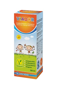 Viador Hindiba Eki ve Manganez Şurup 150 ML