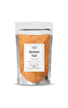 Tos The Organic Spices Zerdeçal Tuzu 500 G Turmeric Salt Tos The Organic Spices Zerdeçal Tuzu 500 G Turmeric Salt