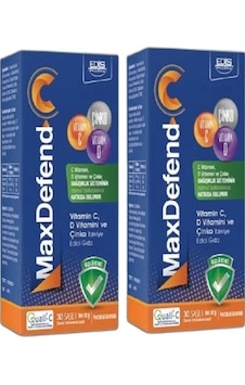 Edis Pharma Max Defend C Vitamini D Vitamini Ve Çinko 30 Saşe X 2 Adet Edis Pharma Max Defend C Vitamini D Vitamini Ve Çinko 30 Saşe X 2 Adet