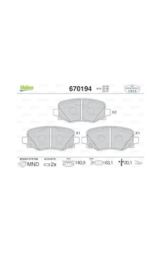 Valeo 670194 Ön Fren Balatası Fıat 500x 14 Jeep Renegade 14 Compass 20 1.3d Mtj 1.3tb 1.4 1.6d Mtj 1.6e-torq 2.0d Mtj 77367214-77367936-77368577 1 Takım Valeo 670194 Ön Fren Balatası Fıat 500x 14 Jeep Renegade 14 Compass 20 1.3d Mtj 1.3tb 1.4 1.6d Mtj 1.6e-torq 2.0d Mtj 77367214-77367936-77368577 1 Takım