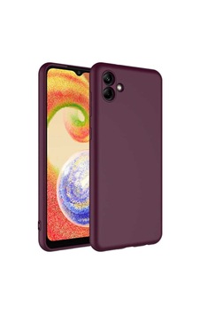 Galaxy A04 Kılıf Zore Mara Lansman Kapak Koyu Mor Galaxy A04 Kılıf Zore Mara Lansman Kapak Koyu Mor