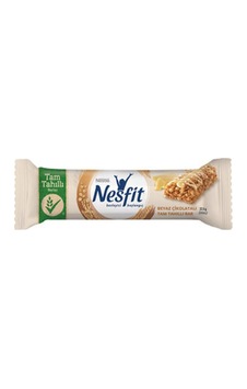 Nesfit Beyaz Çikolatalı Tam Tahıllı Bar 22,5 Gr X 16 Adet