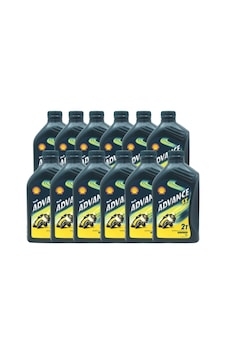 SHELL Advance Sx 2t - 2 Zamanlı Motor Yağı 1 Litre - 12 Adet SHELL Advance Sx 2t - 2 Zamanlı Motor Yağı 1 Litre - 12 Adet